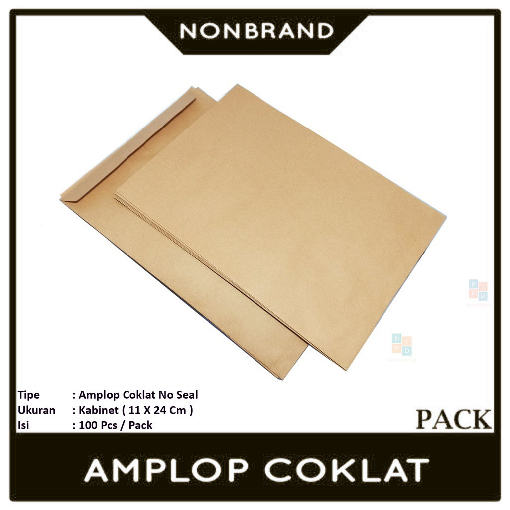 

Amplop Coklat Folio
