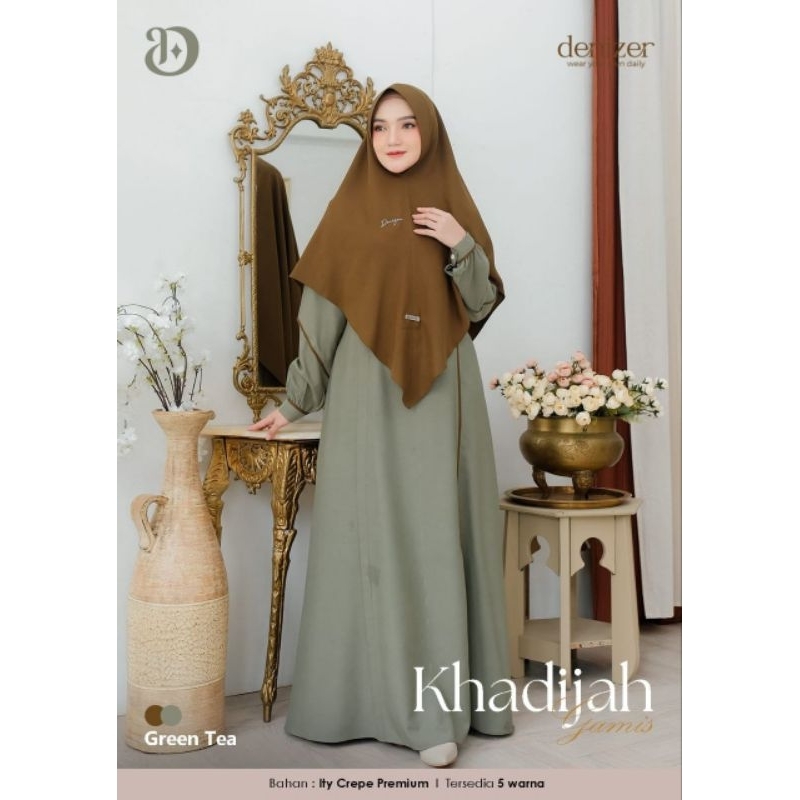 RIHAIA | Khadijah Dress Series Set Khimar by Denizer