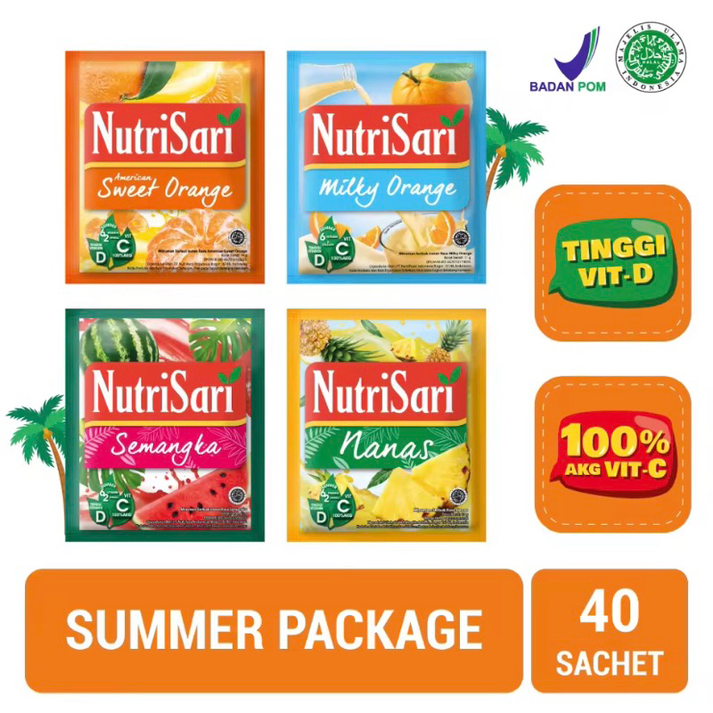 

Nutrisari Minuman Buah Vitamin C Nutrisari Renceng Isi 10pcs
