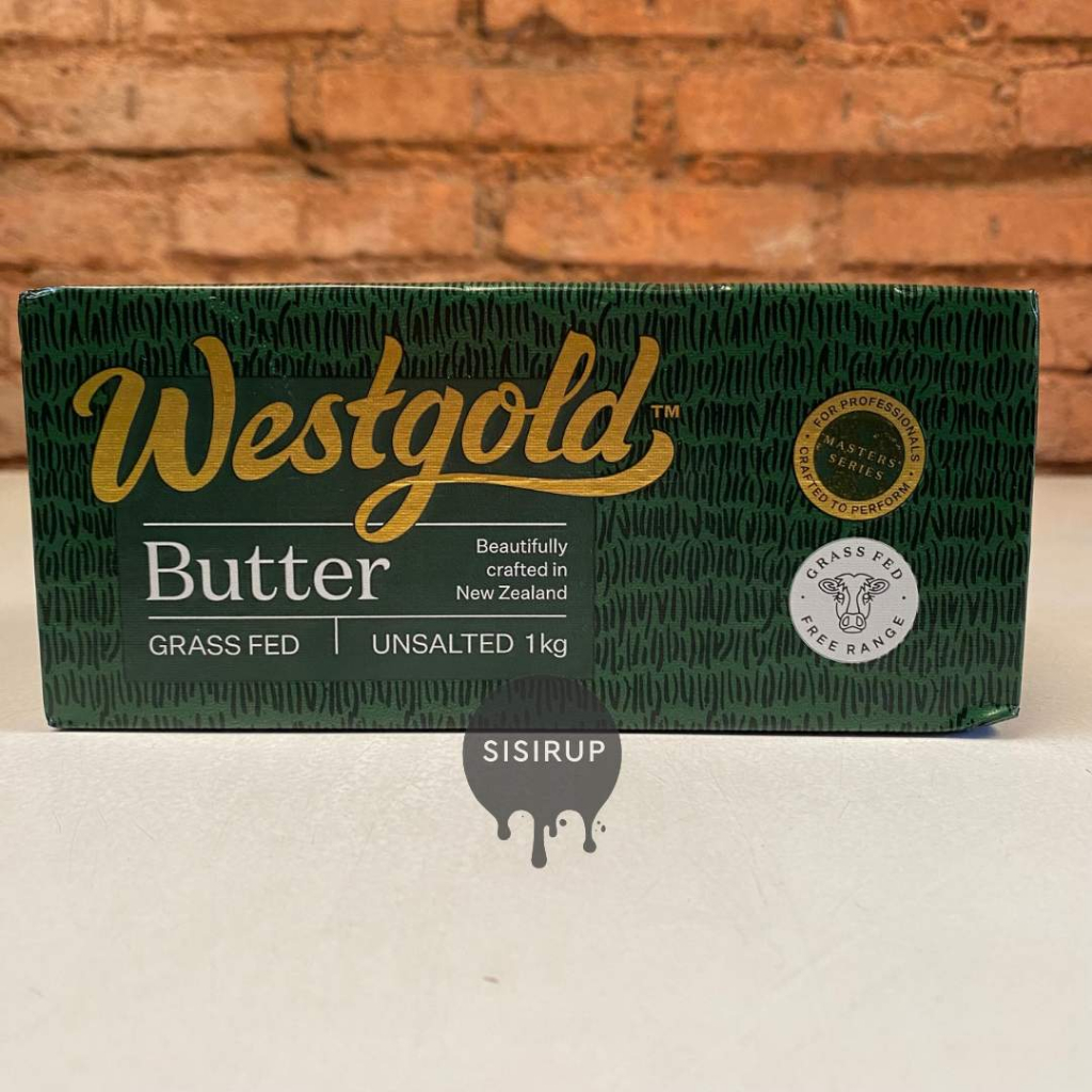 

WESTGOLD WEST GOLD UNSALTED BUTTER 1 KG 1KG ORIGINAL PACK