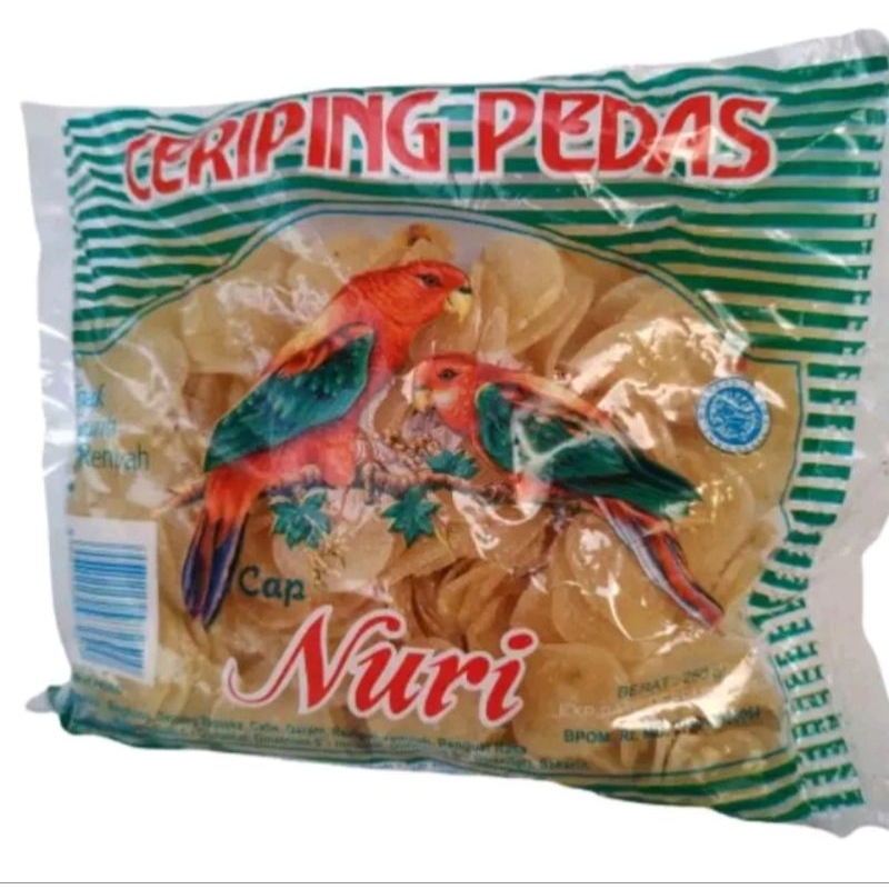 

Ceriping Pedas Nuri/kerupuk nuri