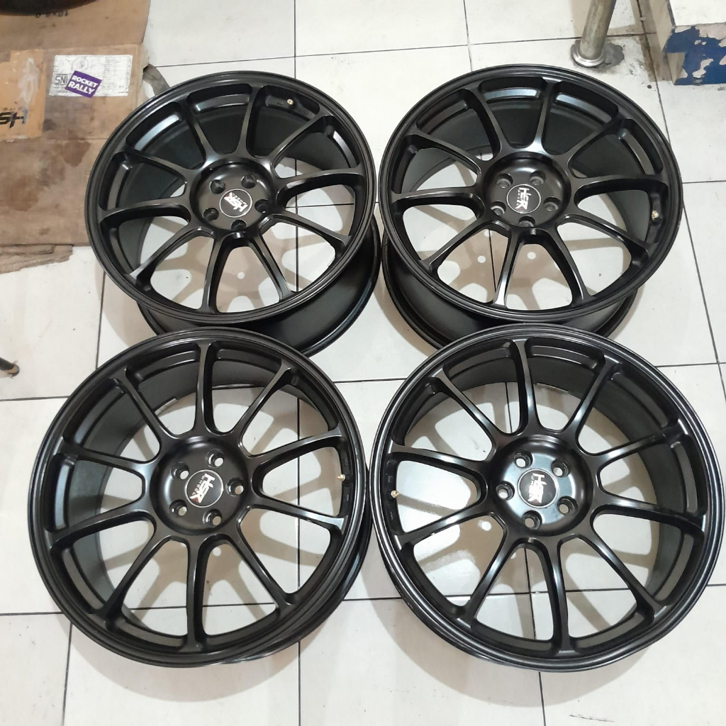 Velg Mobil Bekas R19 Lebar 8,5 Pcd 5x100 Et42 Velg Hsr Wheel Zero, Ft86, Altis, Audi tt