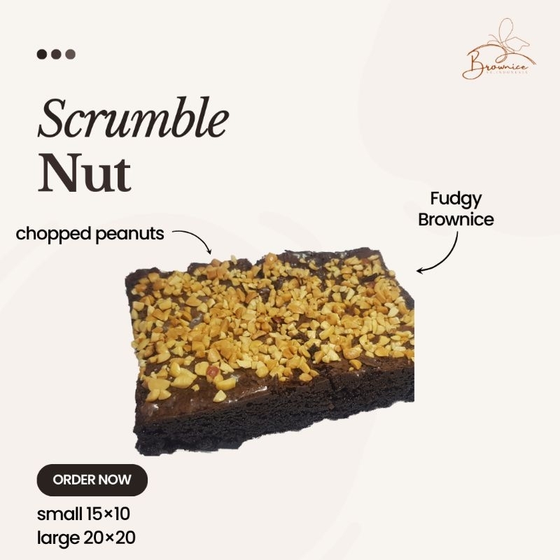 

Fudgy Brownice Scrumble Nut