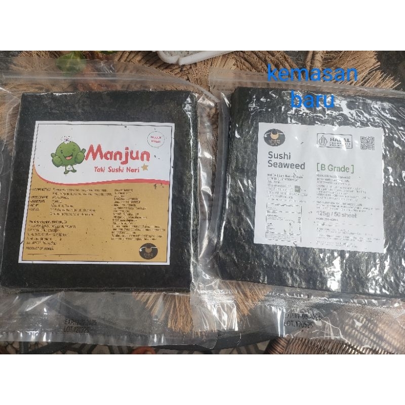 

Nori manjun 50 lembar