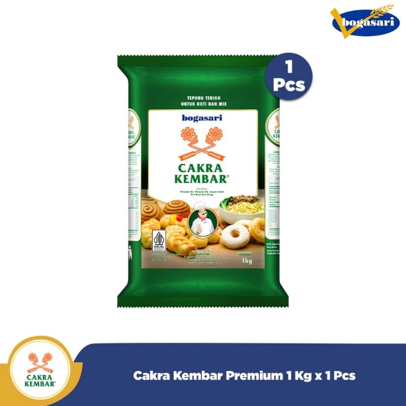 

TERIGU CAKRA KEMBAR 1 KG