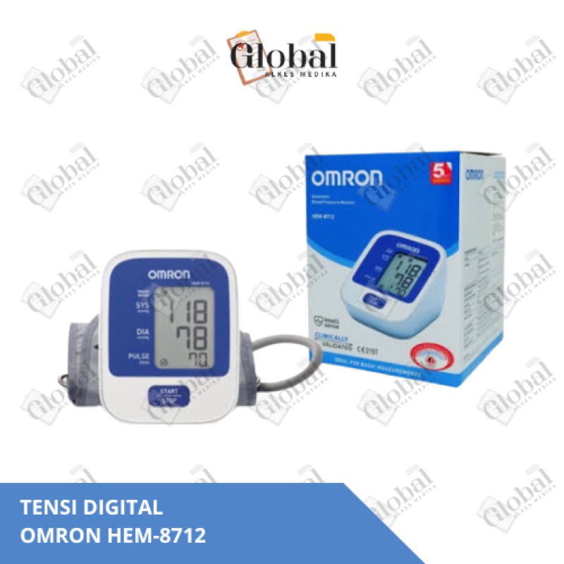 TENSI DIGITAL OMRON HEM 8712 [ORIGINAL] || Alat pengukur tensi tekanan darah