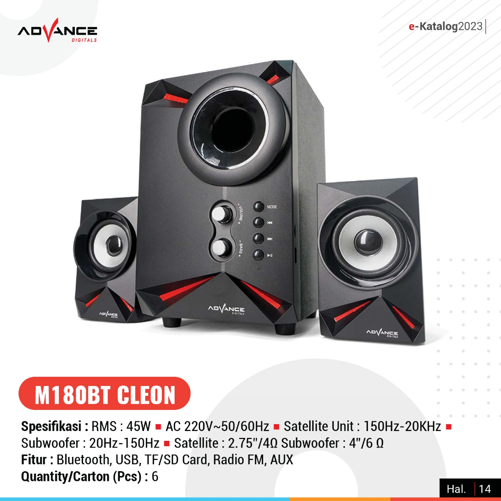SPEAKER ADVANCE M180BT CLEON