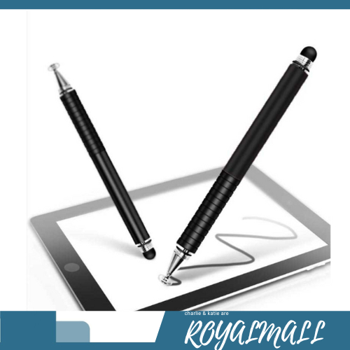 Stylus Pen Tablet Capacitive and Resistive Universal 2 in 1 / Stylus Pen Pencil Pena Android Semua H