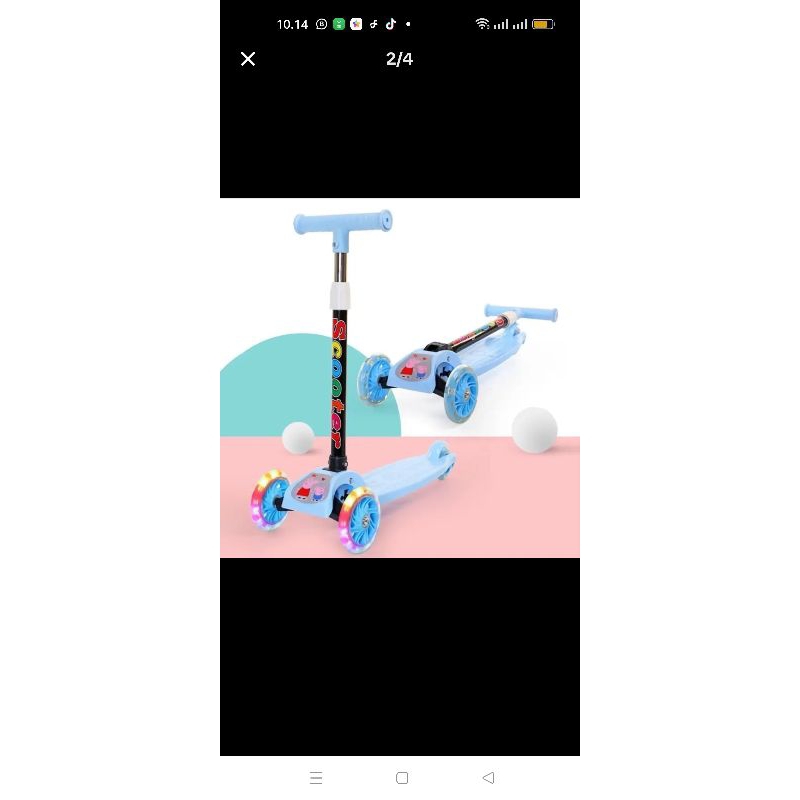 otoped anak/ skuter anak roda 3 / skiter otoped anak