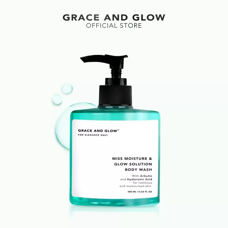 GRACE AND GLOW MISS MOISTURE &amp; GLOW SOLUTION BODY WASH