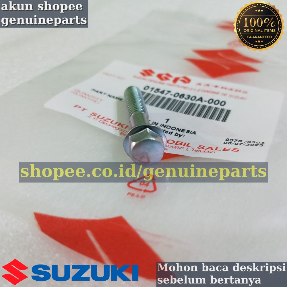 BAUT BAUD BAK KOPLING KANAN SUZUKI SATRIA FU. GSX R S 150. BANDIT 150 ORIGINAL SUZUKI 01547-0630A-00