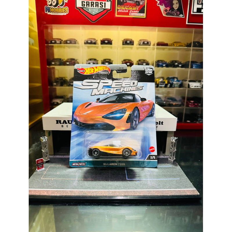 Hotwheels Speed Machines Mclaren 720S