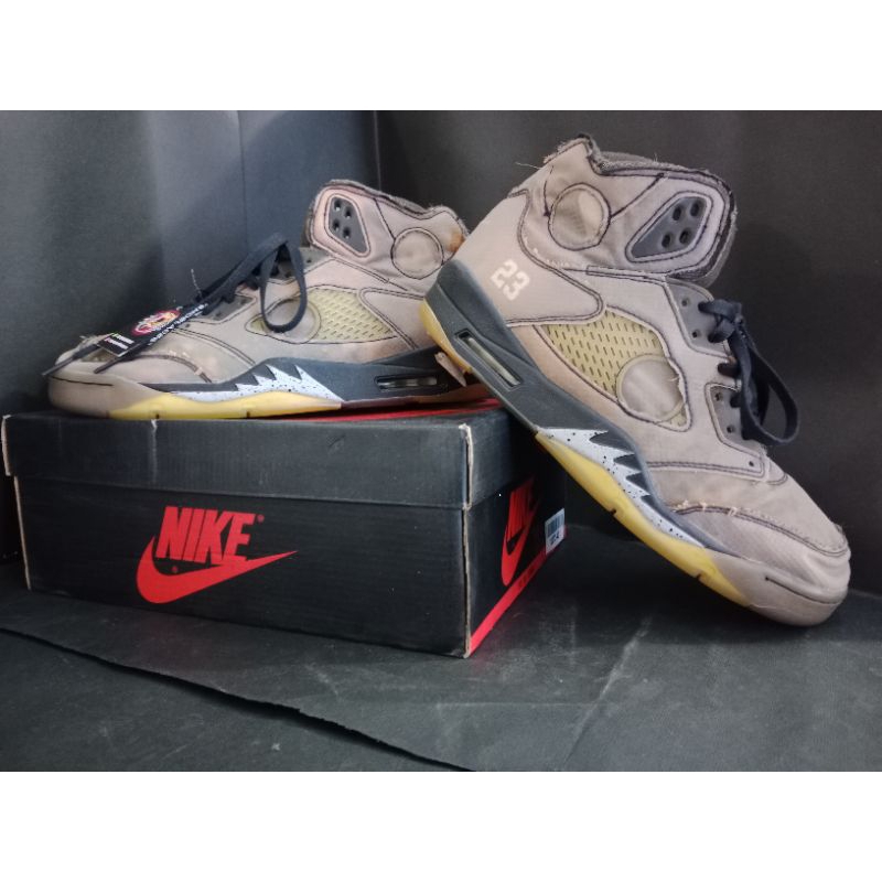 retro 5 off white