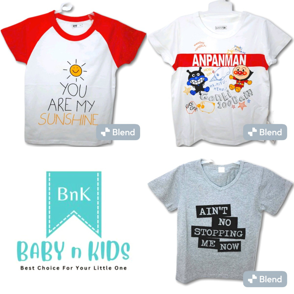 [IMPORT] KAOS ANAK LAKI-LAKI / Kaos Fashion Anak / 5-6 Tahun / Baju Anak Laki-laki Katun, polyester 