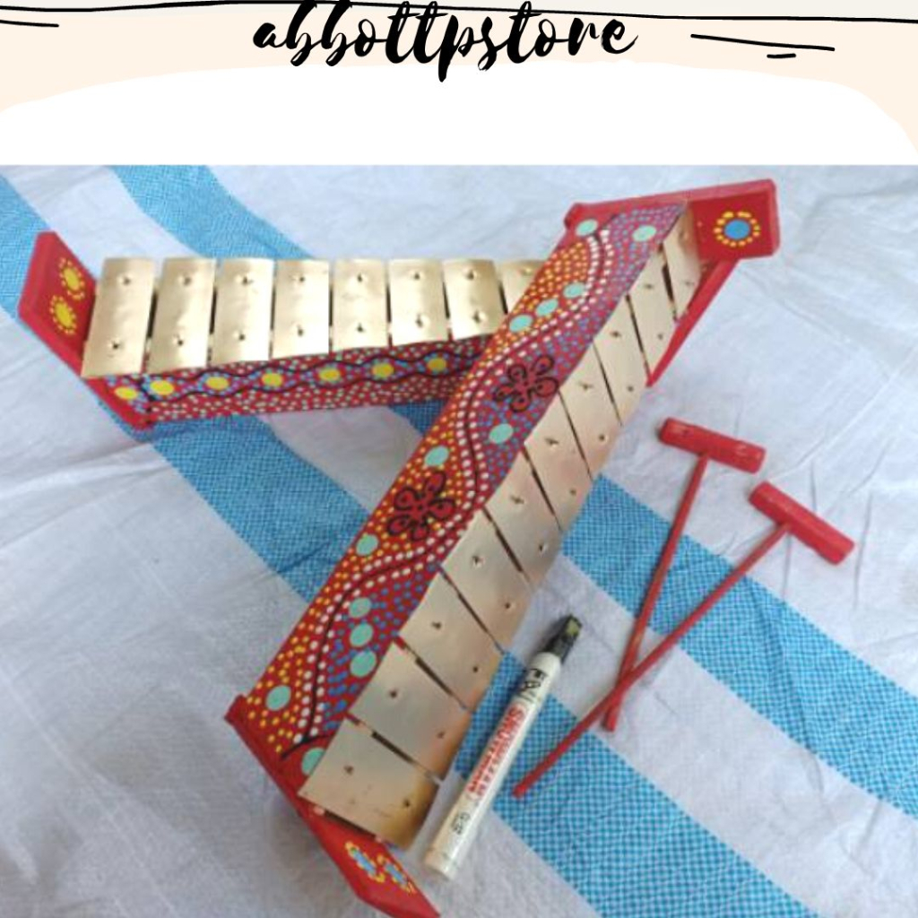 GAMELAN ANAK MOTIF|Mainan Anak Gambang, Alat Musik Tradisional Gamelan