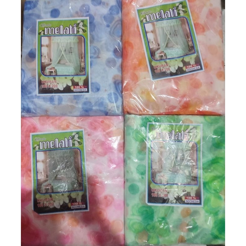 KELAMBU MELATI POLKADOT UK. 180X200