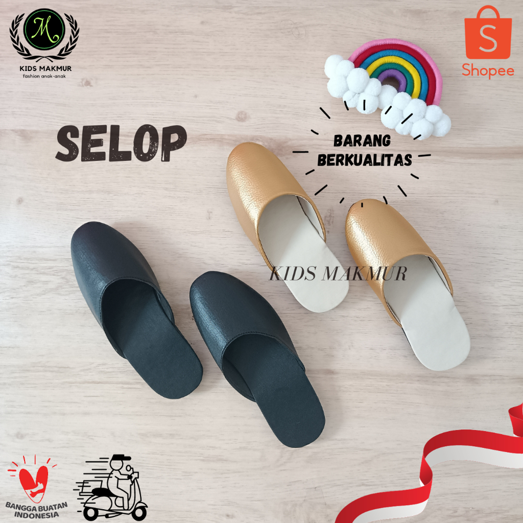Selop adat anak laki laki perempuan sandal adat anak laki laki perempuan sandal anak laki laki selop