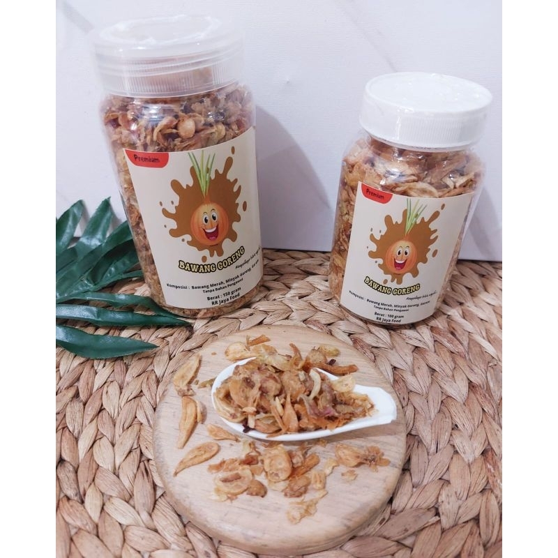 

Bawang goreng kriuk gurih tanpa msg kualitas premium