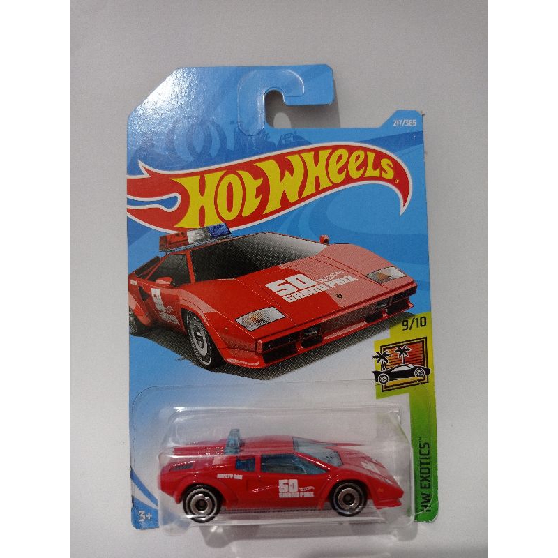 [READY] Hot Wheels Lambo Countach Pace Car Merah