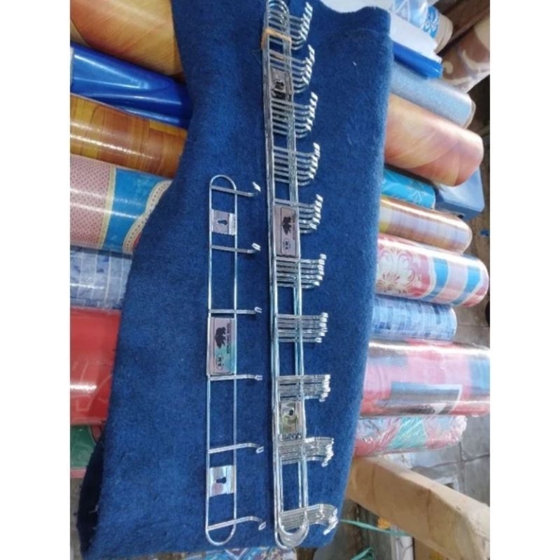 rak gantung baju stainless
