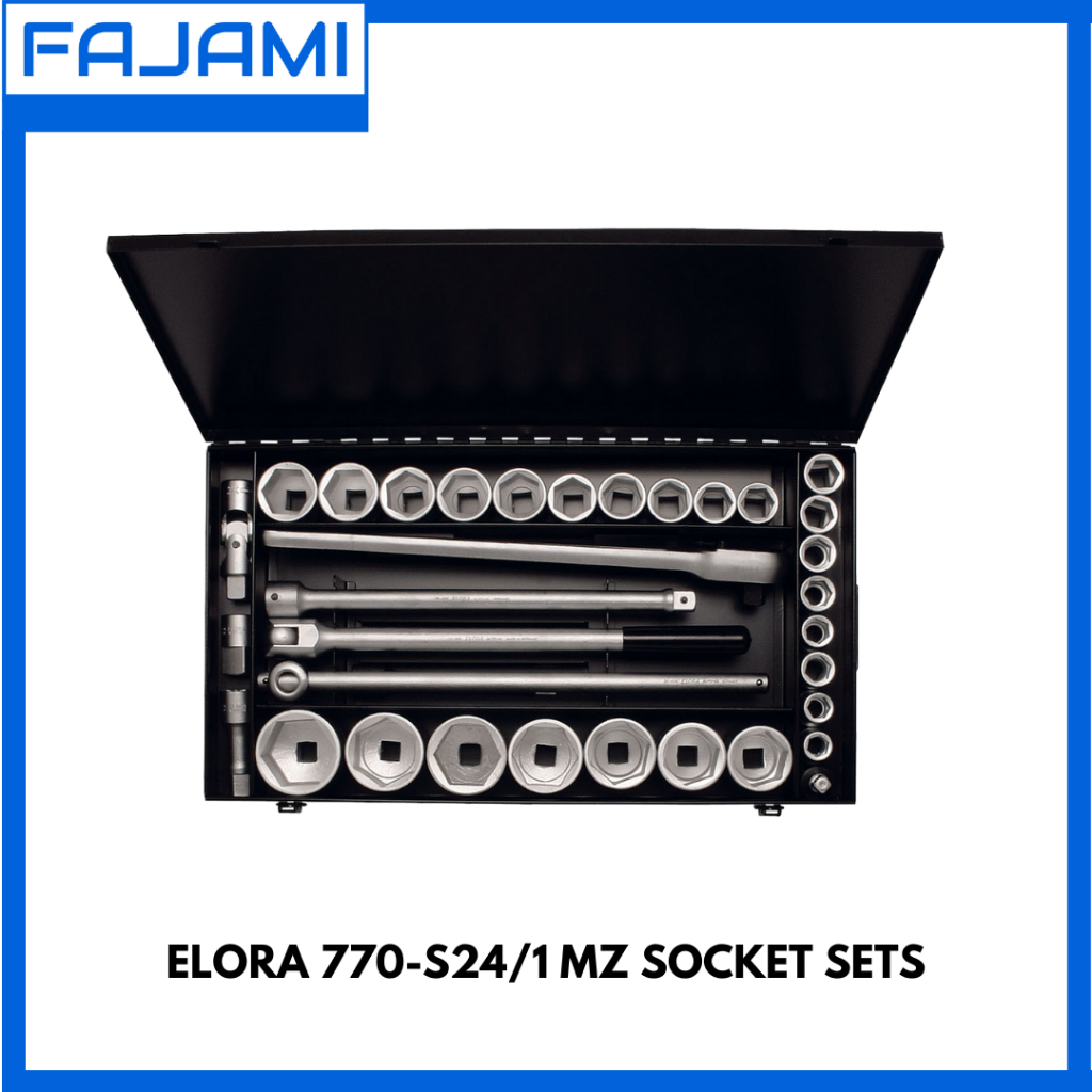 ELORA 770-S24/1 MZ SOCKET SETS / Set Kunci Mata Sok