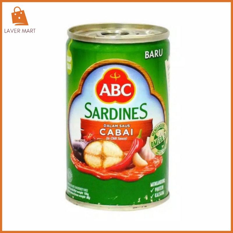 

ABC Sarden Cabai 425gram