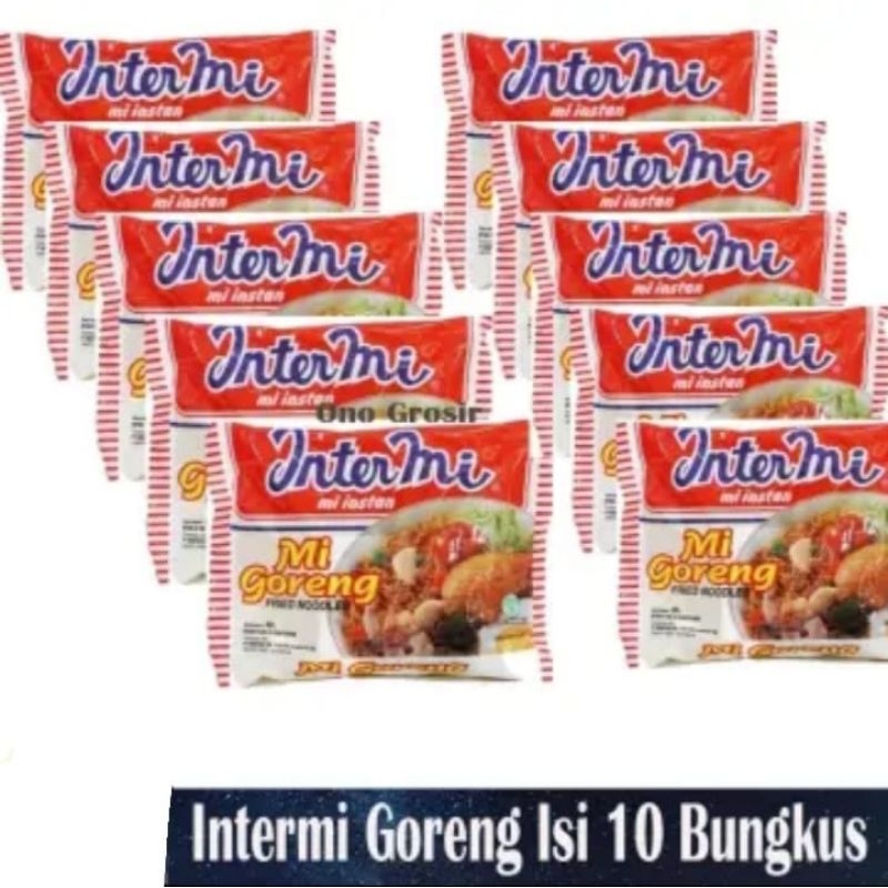 

Intermie Goreng Isi 10 bungkus