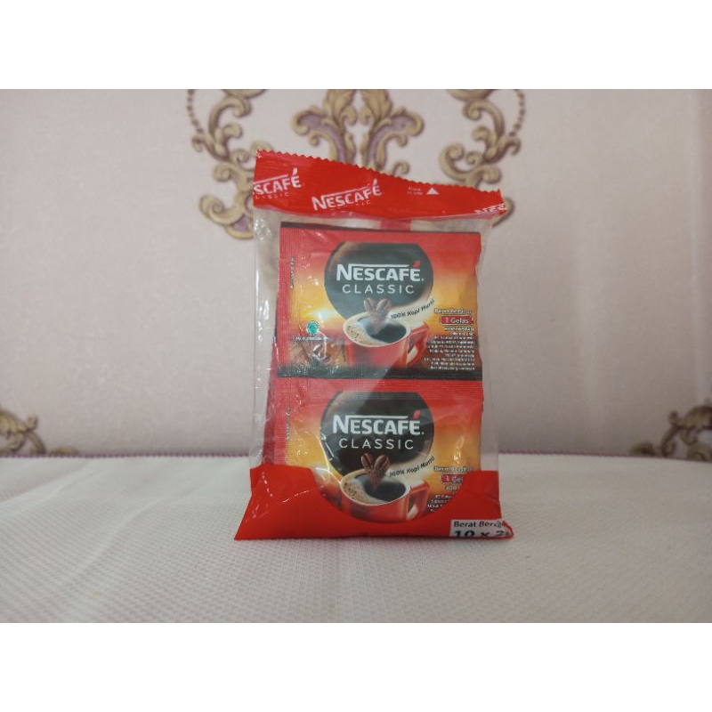 

Nescafe Classic 10 sachet @2gr | murah meriah kirim ke seluruh Indonesia