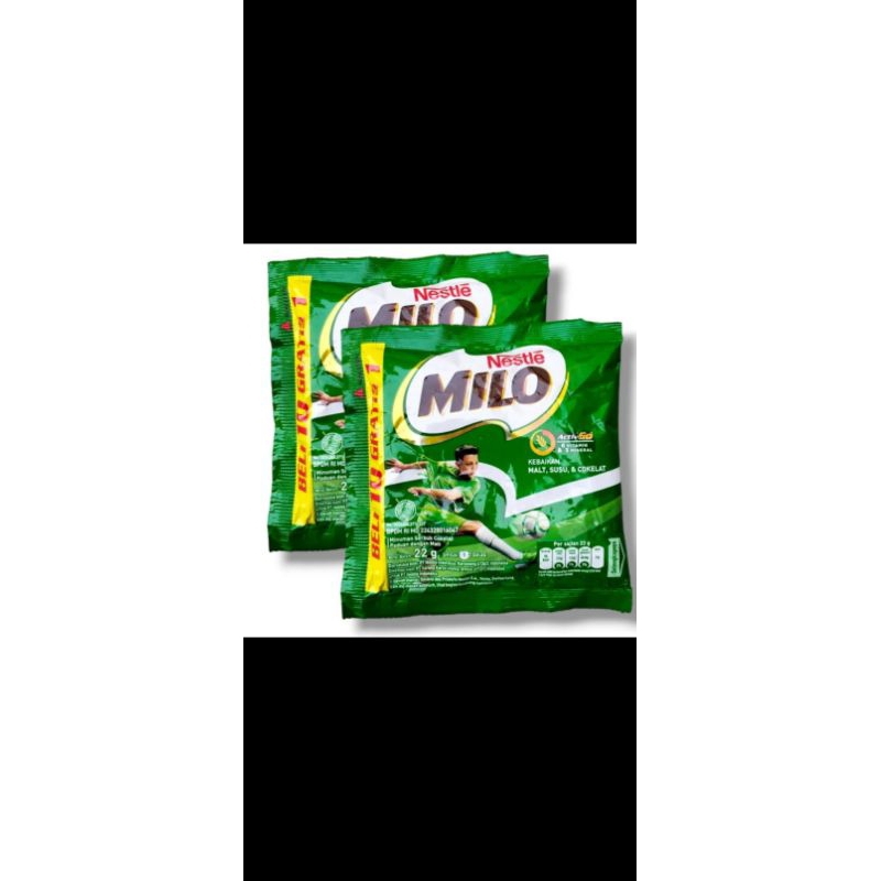 

susu Milo isi 10 sachet