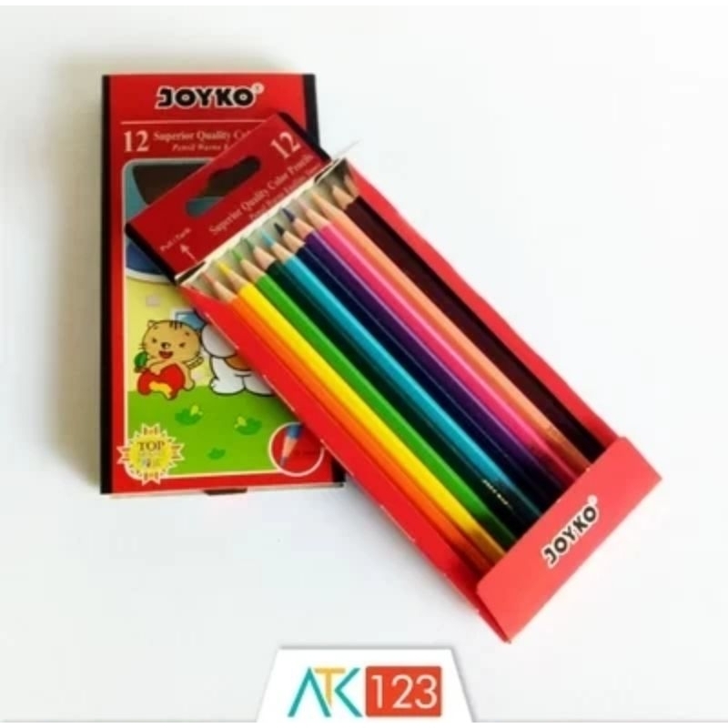 

Pensil Warna Joyko 12 Superior Quality Color Pencils CP-12PB