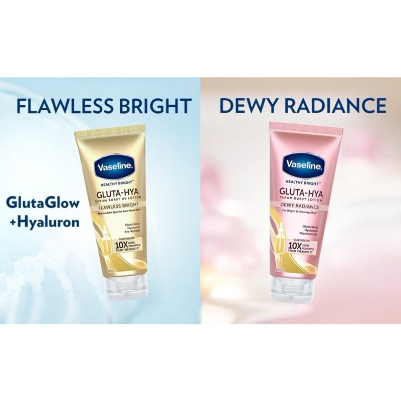 VASELINE GLUTA-HYA 200 ML ORI /HB VASELINE / Vaseline Healthy Bright Gluta Hyaluron Niacinamide Seru