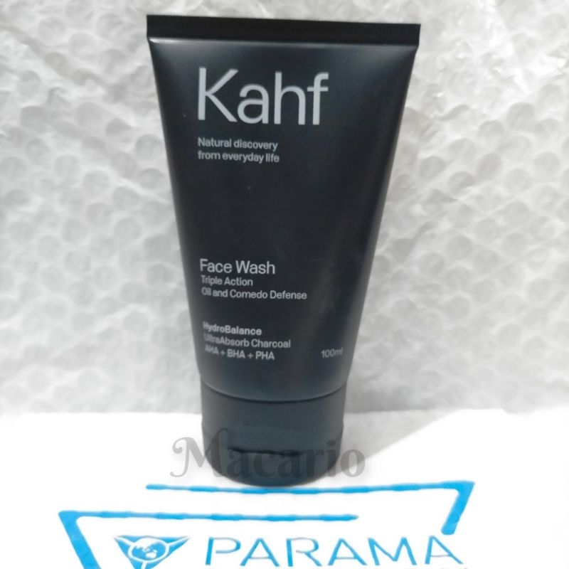 Kahf Triple Action Oil and Comedo Defense Face Wash 100ml KAHF OIL