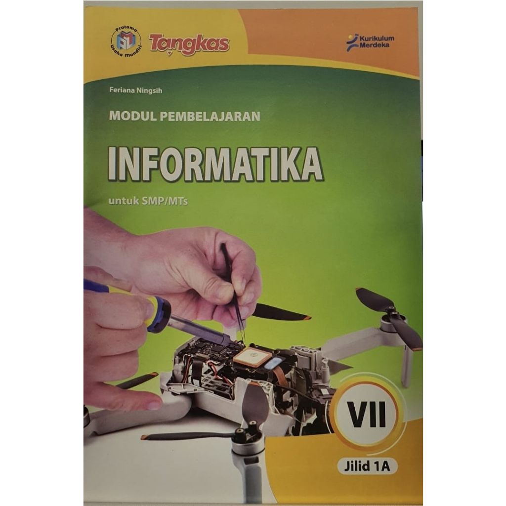 LKS Tangkas Merdeka - Informatika Kelas 7 SMP/MTs Semester 1 - Kurikulum Merdeka