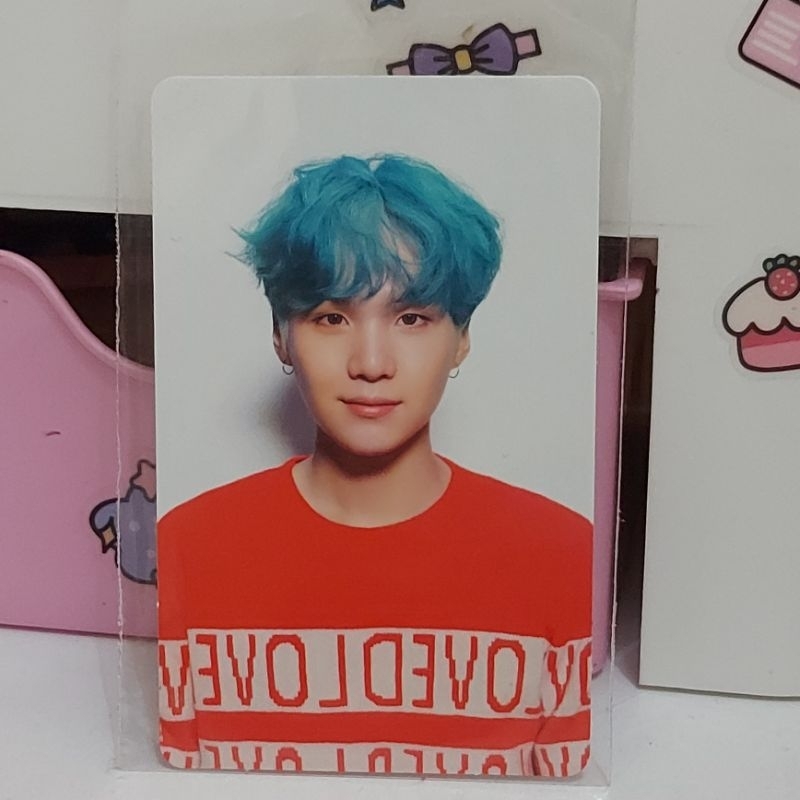 [BOOKED] Official Album Photocard Suga BTS Love Yourself v ver