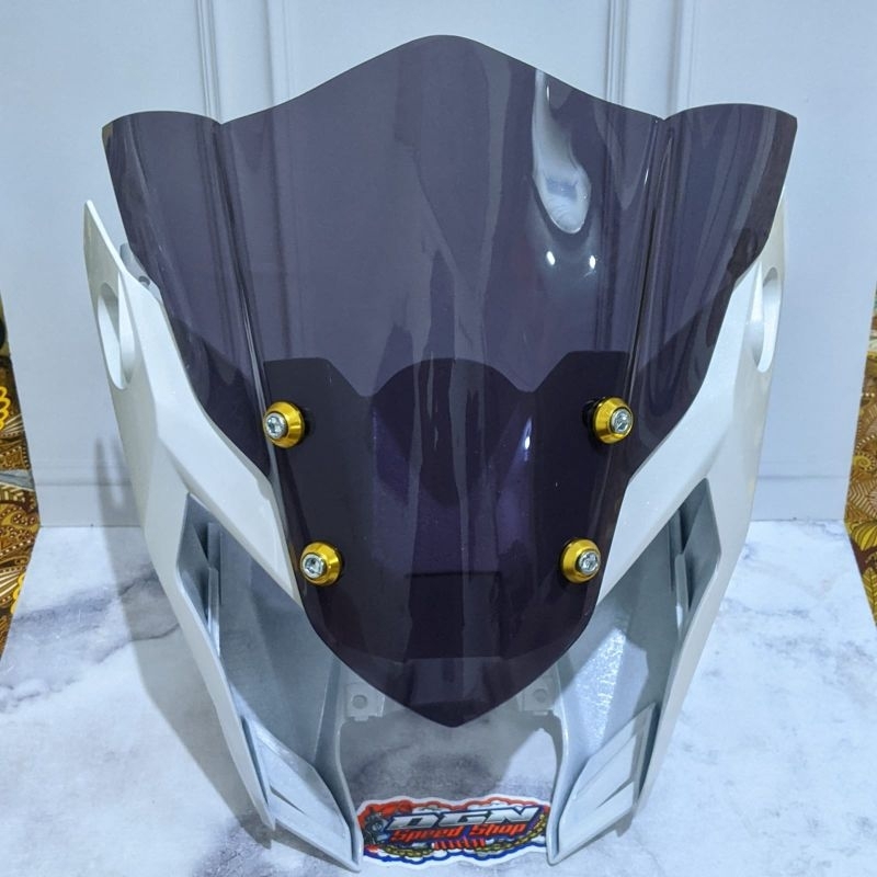 Visor Motor Model Terbaru untuk Yamaha Vixion NVA Advance 2015-2016 Free Baut Variasi