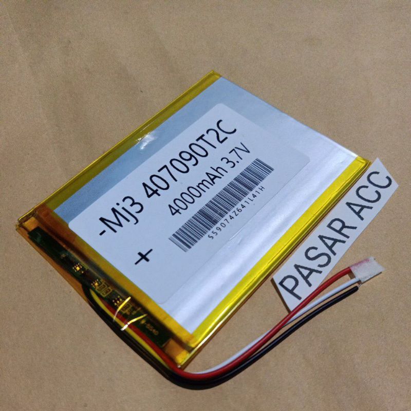 Baterai Batre Tab Tablet Universal 407090 Battrey Tablet
