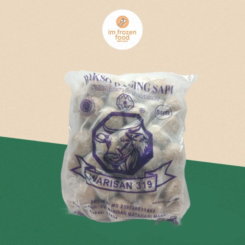 

Bakso Daging Sapi Warisan 700gr SBB