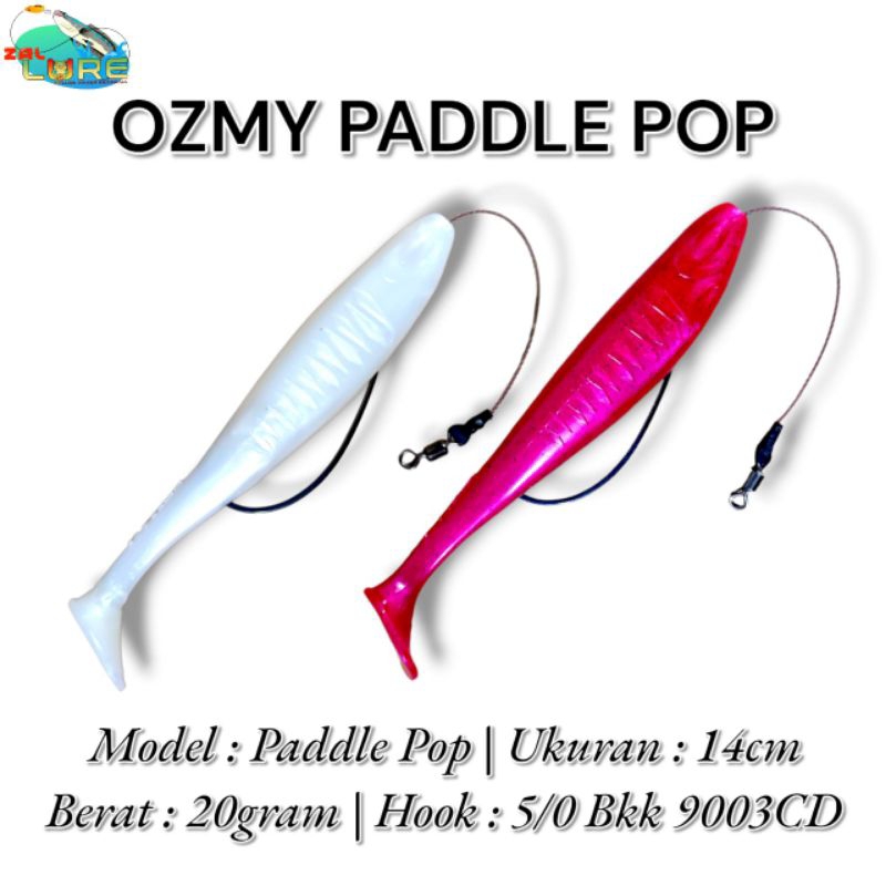 SILENCER PADLE POP UKURAN 14CM 20GRAM UMPAN CASTING TOMAN