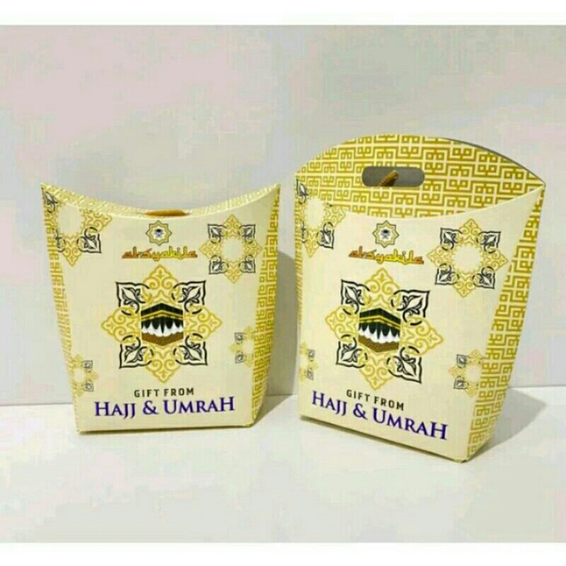 

Dus Tengteng tali oleh oleh Haji dan umroh satu pak 50 pcs warna crem