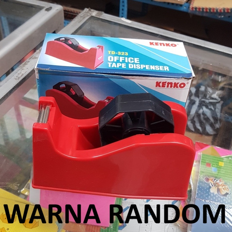 

Dispenser Isolasi Besar Kenko TD 323 Tape Cutter (Pemotong Pita Perekat) - 1 Buah