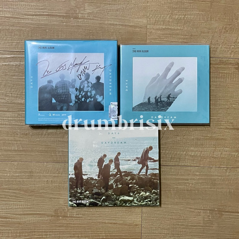 READY OFFICAL ALBUM DAY6 DAY DREAM SIGNED THAILAND TAIWAN VERSION VER SUNGJIN YOUNGK WONPIL DOWOON J