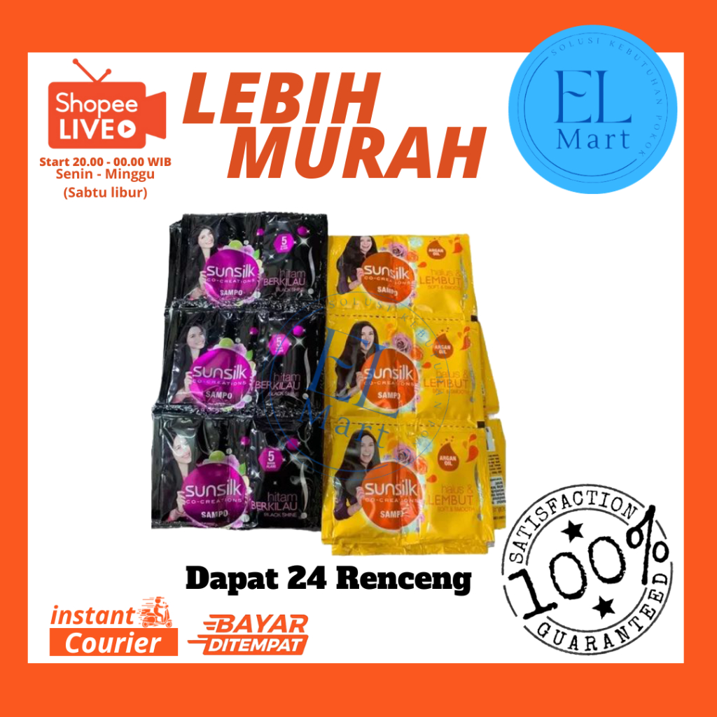 Harga Shampoo Renteng 24 Sachet Terbaru Agt 2026 | BigGo Indonesia