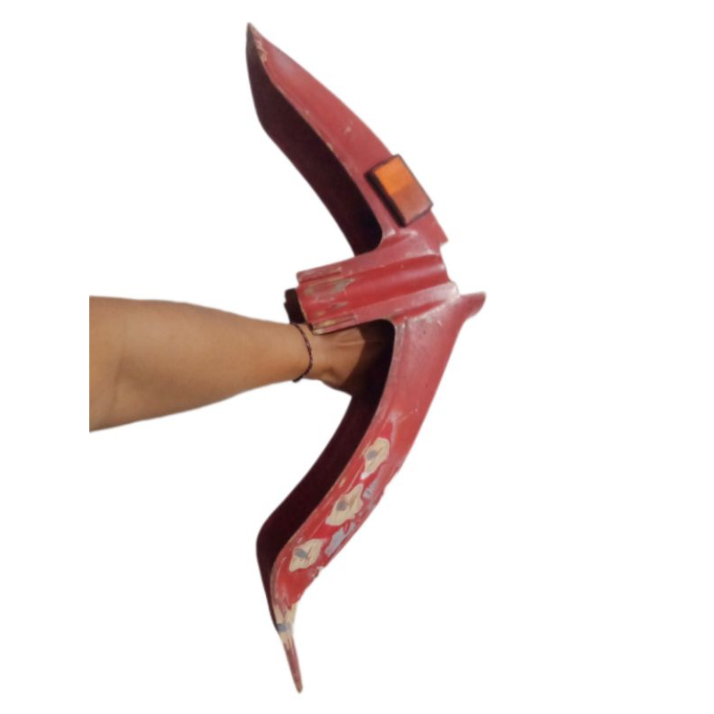 Selebor spakbor fander depan Kawasaki Binter Joy