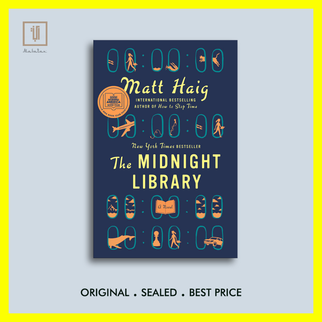 The Midnight Library By Matt Haig Hardcover-9780525559474