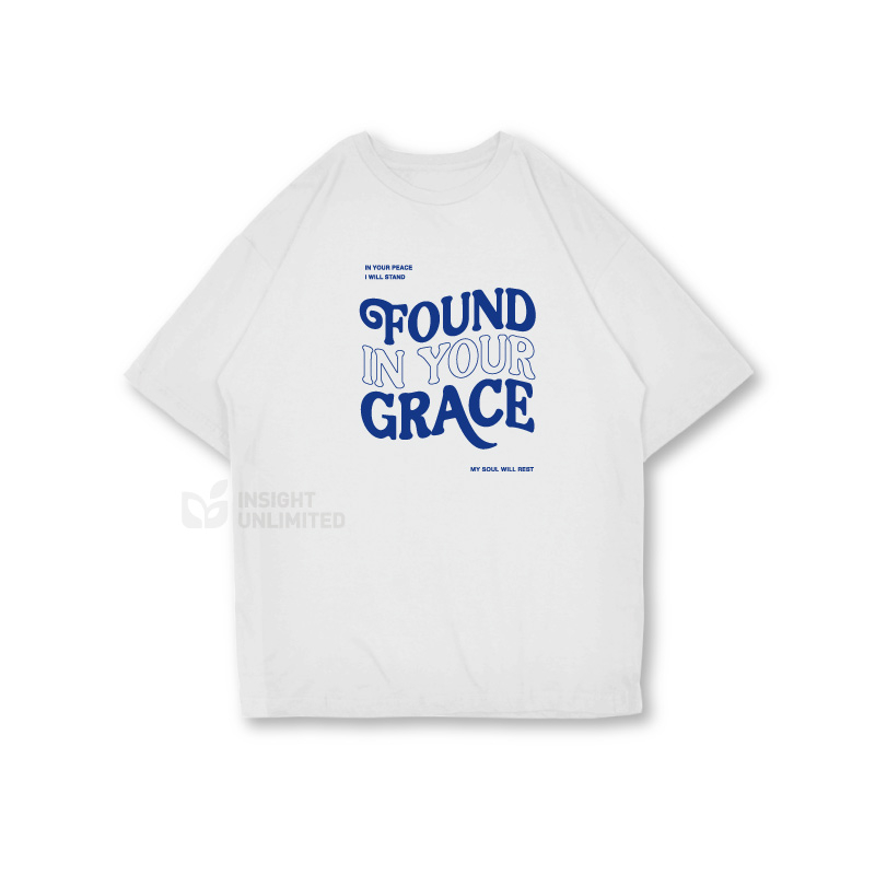Found In Your Grace Unisex Oversized Tshirt (JPCC Worship Official Merchandise)