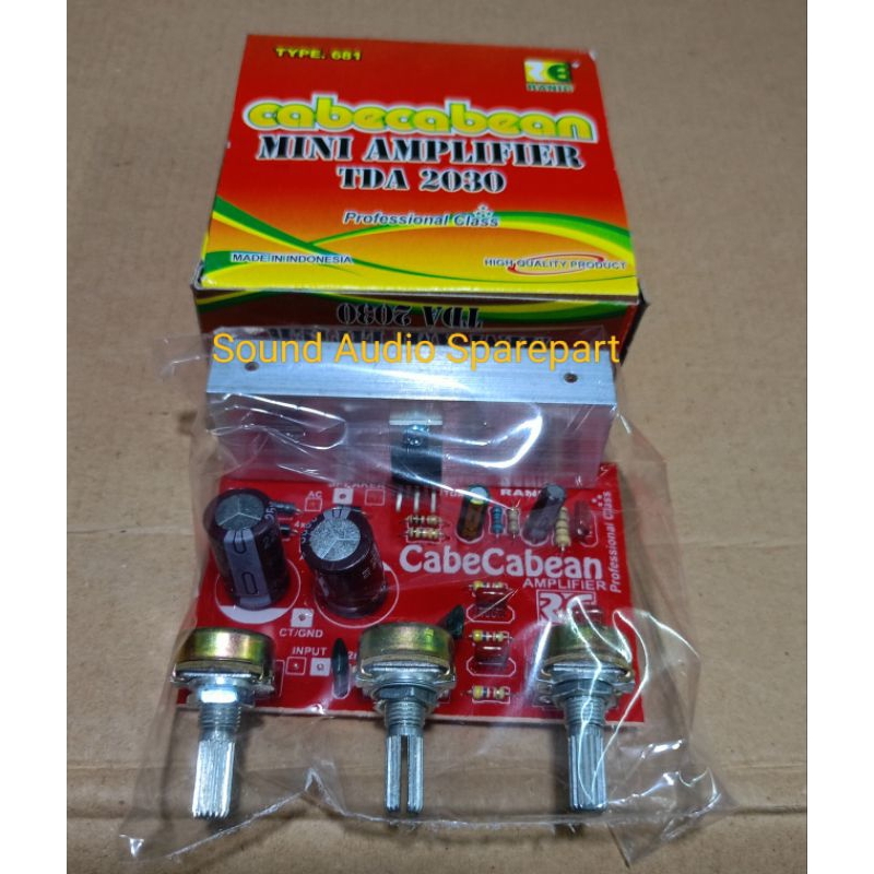 Kit Power Amplifier Mini TDA2030 Mono