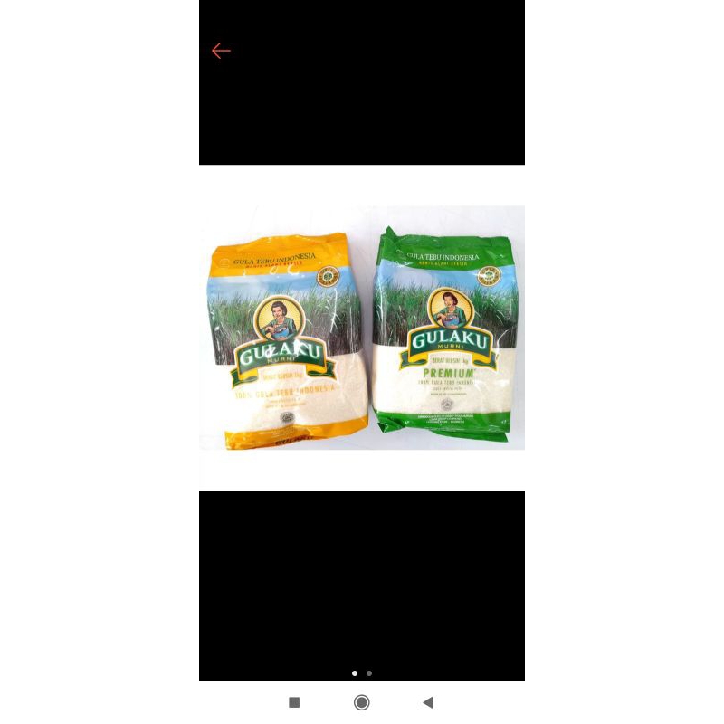 

GULAKU KEMASAN 1KG GULA PASIR