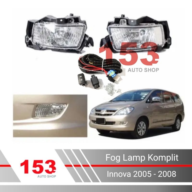 Fog Lamp Komplit Innova 2004 - 2008