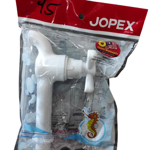 Kran Dinding Jopex 1/2" LBC03W body panjang palang tiga