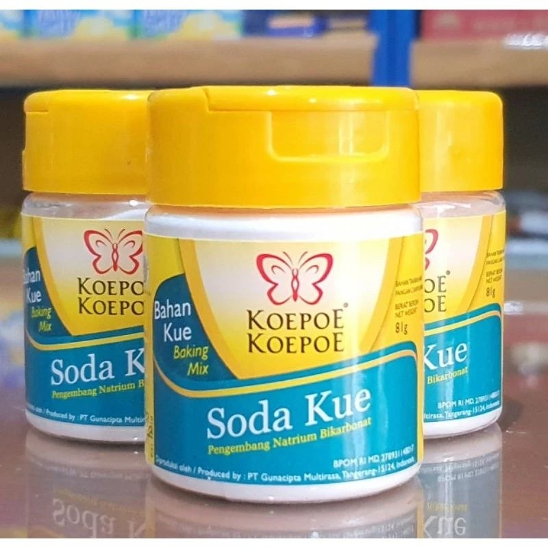 

Soda Kue Koepoe 80gr/Baking Soda Koepoe 80gr/Bicarbonate Koepoe